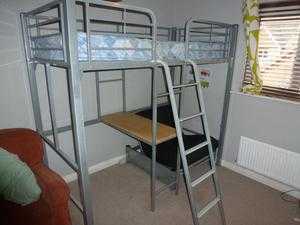 metal bunk bed