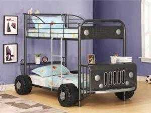 METAL BUNK BED AND SINGLE BED