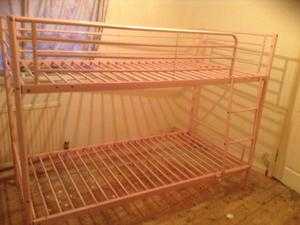 metal bunk bed frame