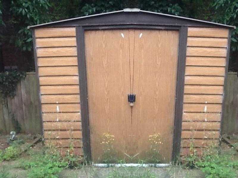 Metal  flawless shed