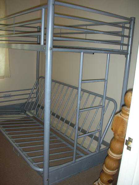 Metal futon bunk beds