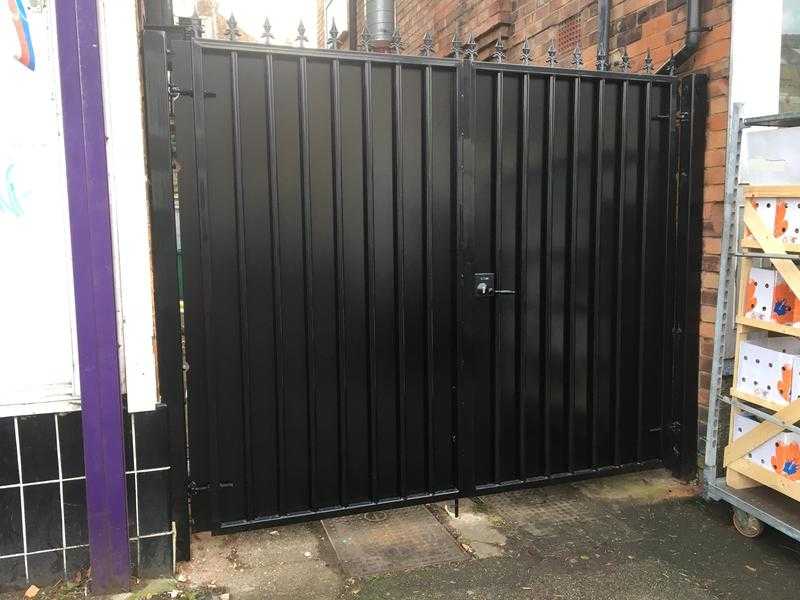 Metal gates, driveway gates, steel beams