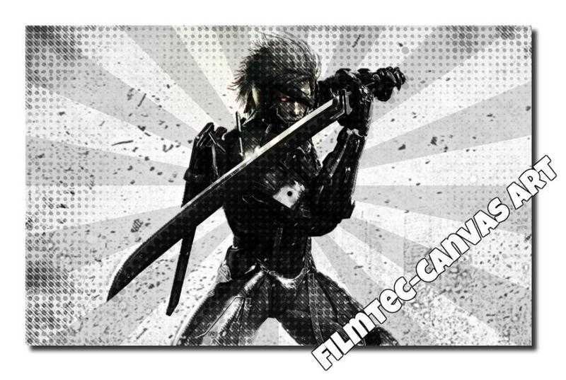 Metal Gear Rising Canvas Art(size A1) NEW