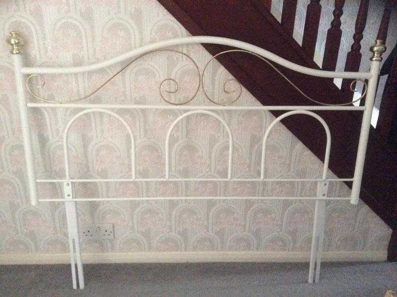 Metal Headboard for 4ft 6in divan  double bed