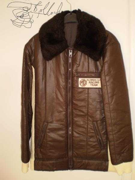 mg owners club jacket