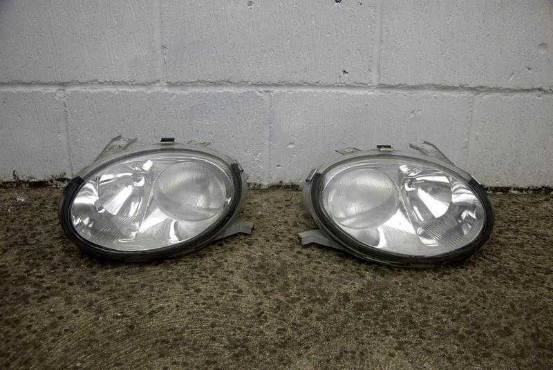 MGF - 2 x Front Headlights, Exhaust System, Bonnet