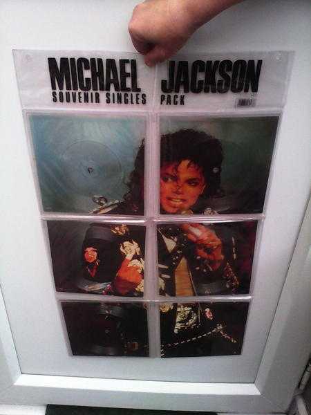 Michael Jackson Poster 5 Picture 7quot Vinyls Plus Booklet