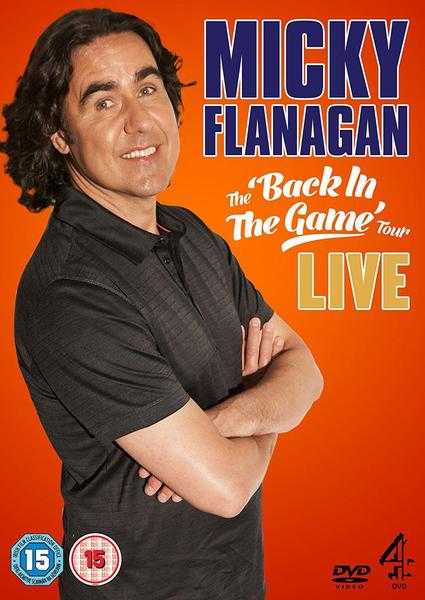 MICKY FLANAGAN BACK IN THE GAME TOUR LIVE DVD