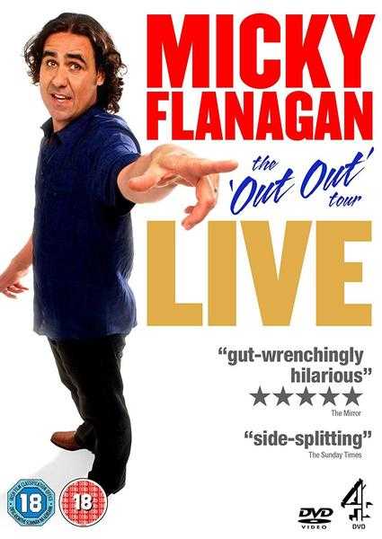 MICKY FLANAGAN THE OUT OUT TOUR LIVE DVD