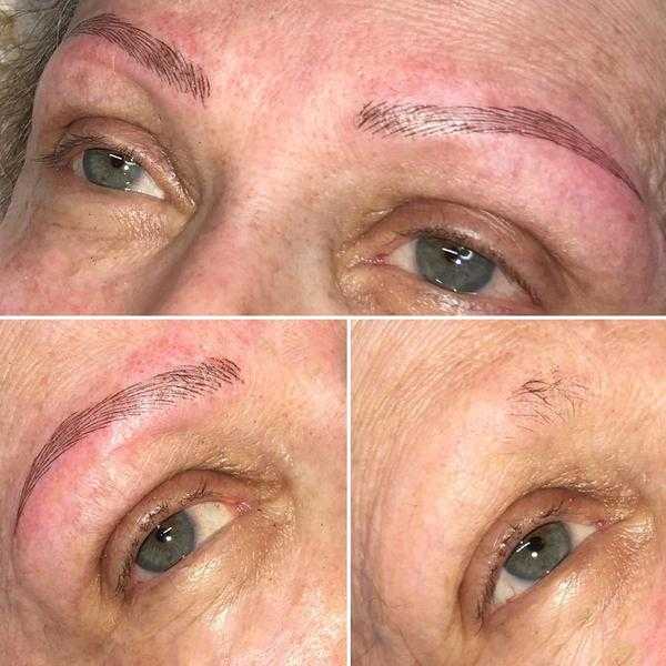 Microblading eyebrows in North London