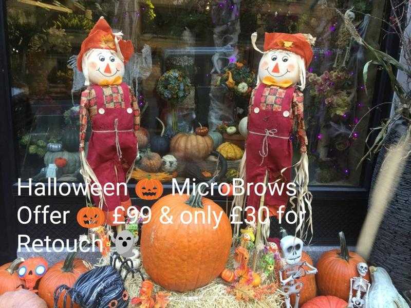 Microblading Halloween offer