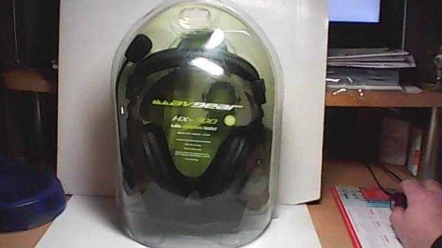 MICROPHONE HEADSET 039AV GEAR HX300 - NEW, STILL SEALED-SUPER BASS