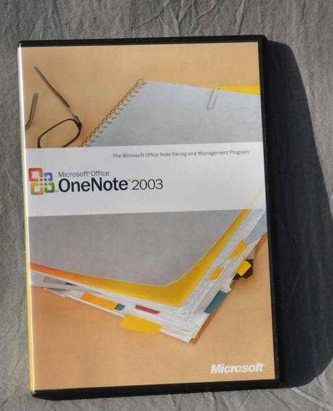 Microsoft One Note 2003