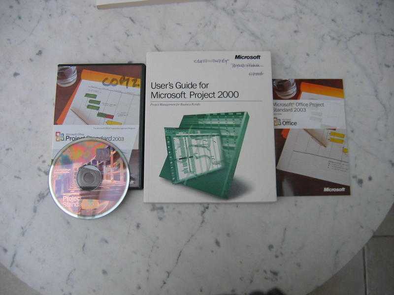 Microsoft Project 2003 Std Users Guide and Handbook