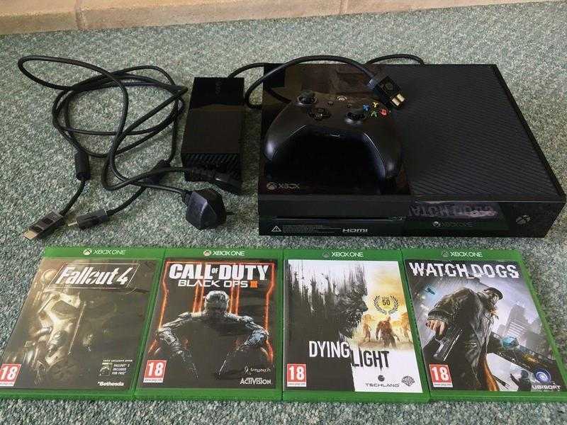 Microsoft Xbox One 500 GB Black Console