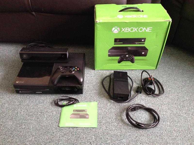 Microsoft Xbox One - with Kinect 500 GB Black Console