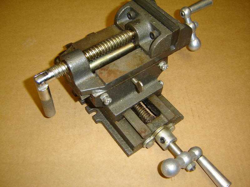 Milling or Drill press vice with X amp Y travel.