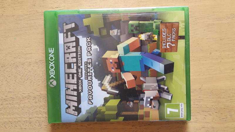 Minecraft game for Xbox One Unopened