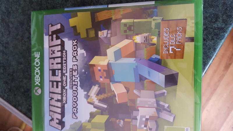 Minecraft Xbox one game