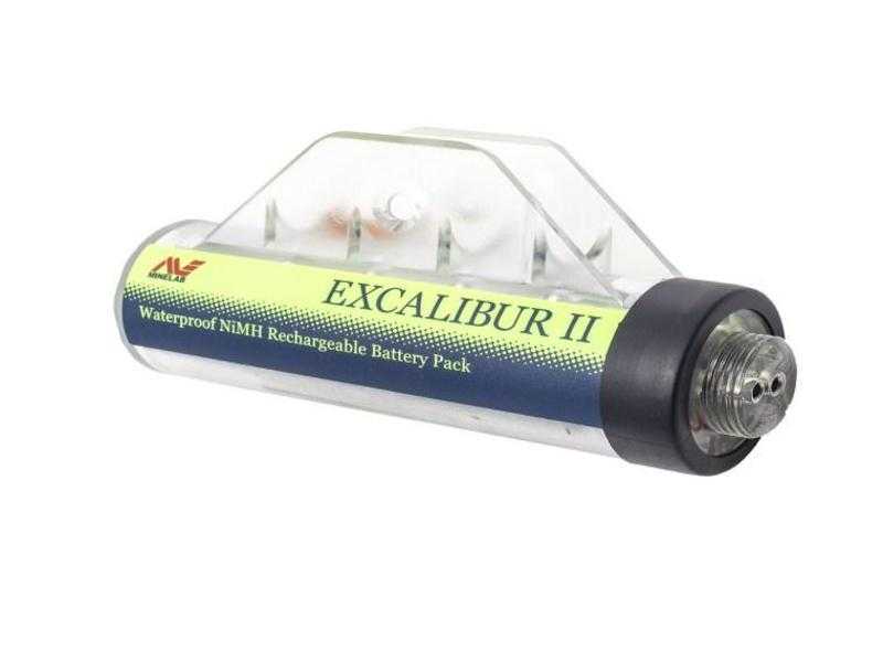 Minelab Excalibur II re-chargeable  battery