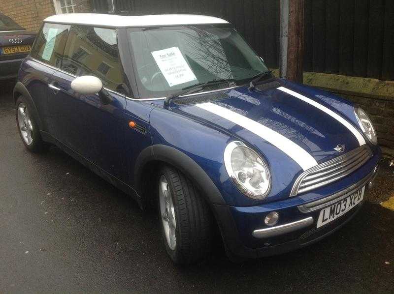 Mini Cooper 1.6L 3dr Hatch 2003