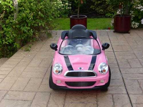 Mini Cooper S 6v Pink