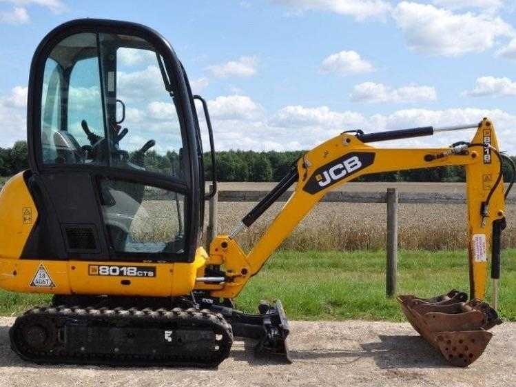 Mini digger with operator for hire