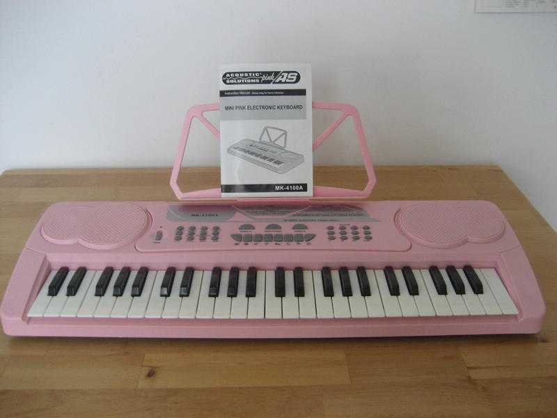 MINI PINK ELECTRONIC KEYBOARD