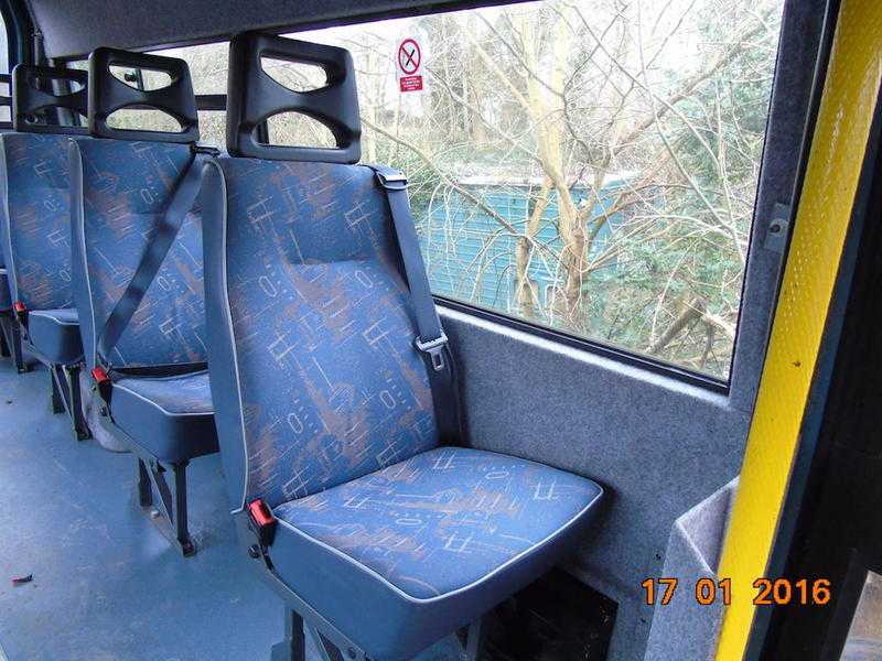 MINIBUS  SEATS   -   COMPLETE SET of 12  IF REQUIRED    like new