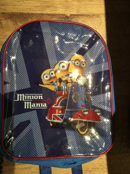 Minions back pack new