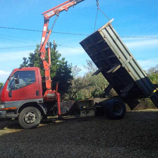 Mitsubishi Canter 2000 Hiab Tipper