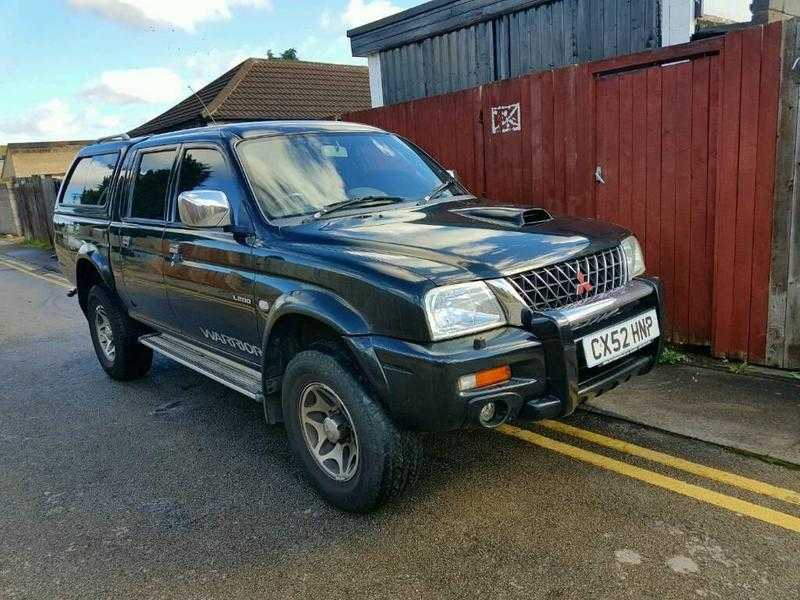 MITSUBISHI L200 WARRIOR 2002 TOP SPEC, CLEAN FOR THE YEAR