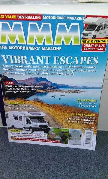 MMM Motorhome magazines
