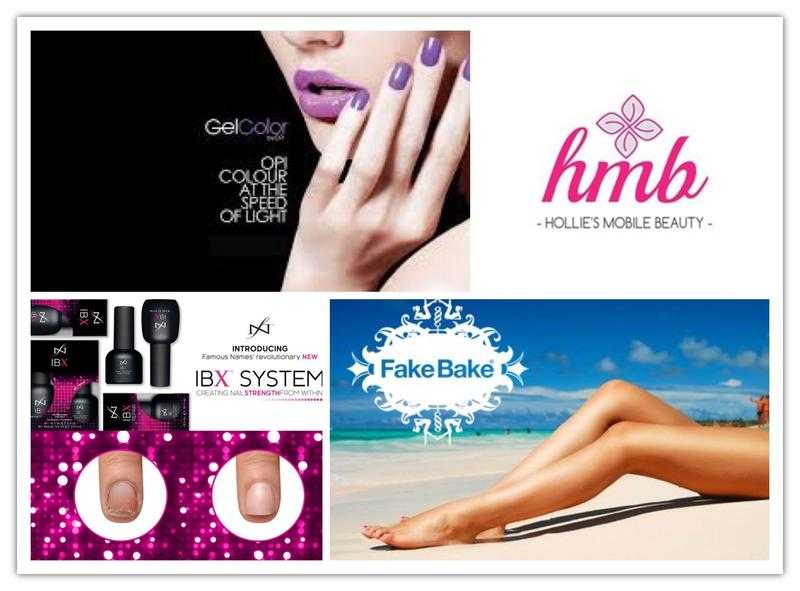 Mobile Beauty Service Gel manicures amp pedicures, spray tanning, IBX nail treatments