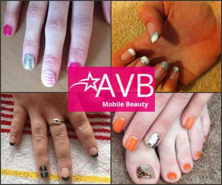 Mobile beauty treatments. Mobile nails. Pamper parties