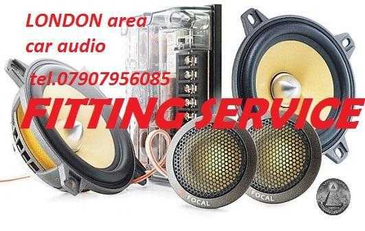 mobile CAR AUDIO RADIO FITTING SPECIALIST head unit changes installation speakers mobile fitter LONDON area