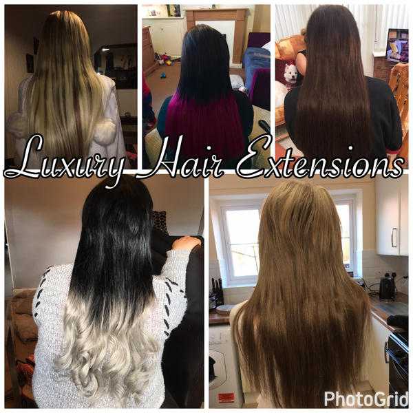 Mobile hair extension fitting