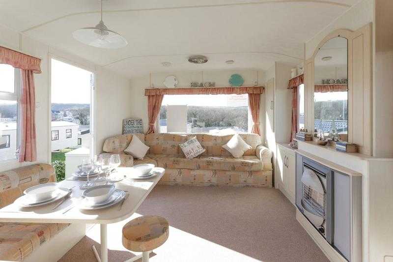 Mobile Home for sale at Whitecliff Bay Holiday Park. Isle of Wight. No Site Fees until 2017