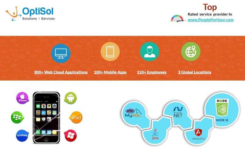 Mobile Web App Development  PHP  Java  iOS Android  Nodejs - pph.meOptiSol