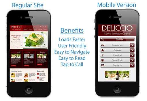 Mobile Web Layout Services