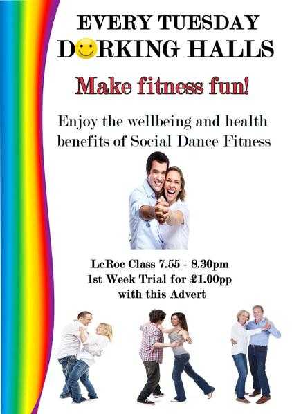 MODERN JIVE CLASSES IN DORKING