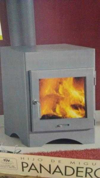 modern new wood burner