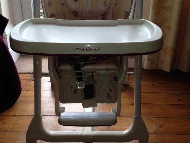 Mommy039s and Pappas. adjustable highchair