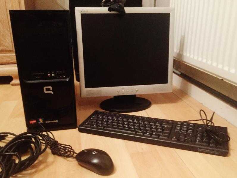 Monitor mic mouse and camera