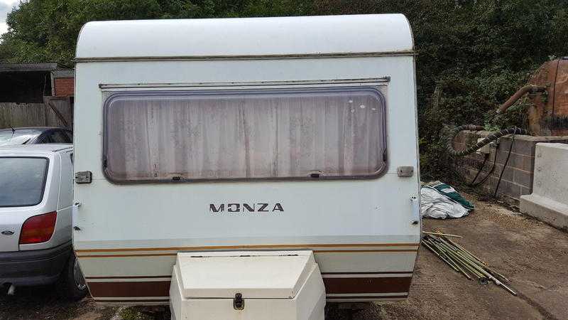Monza 4 berth caravan with awning
