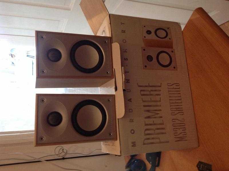 Mordaunt short satellite speakers