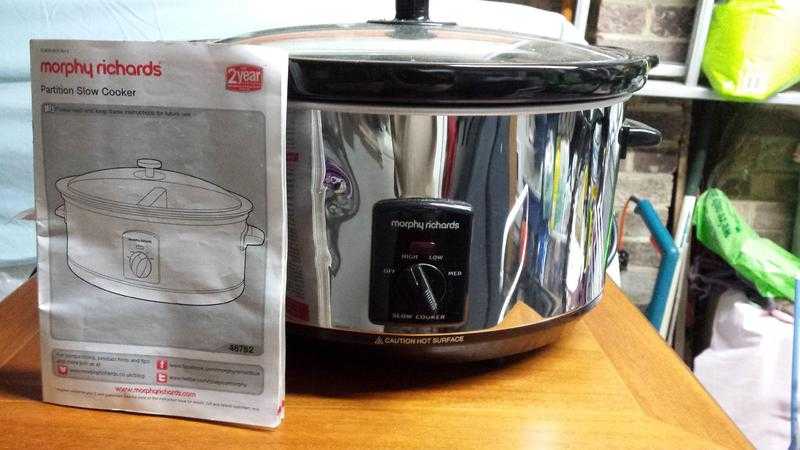 Morphy Richards Partition Slow Cooker