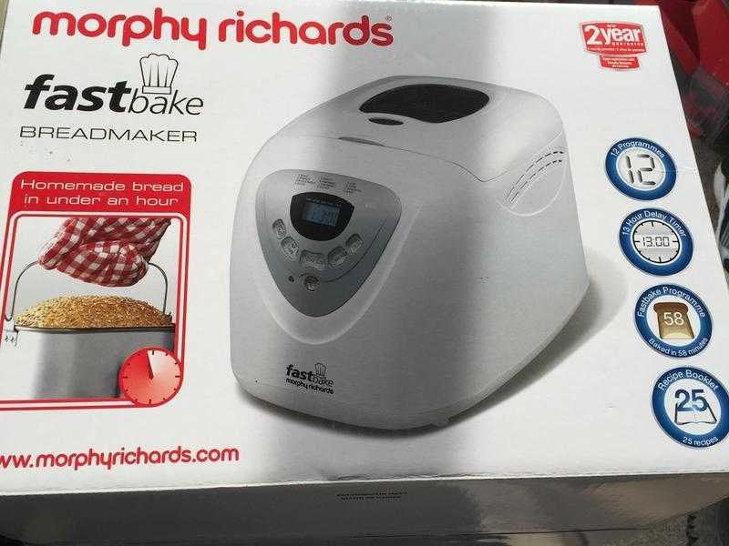 Morphy richards Rapid bread maker