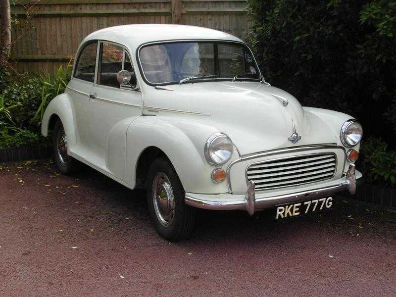 Morris Minor 2 door 1969. Restored 2008, New engine 2013