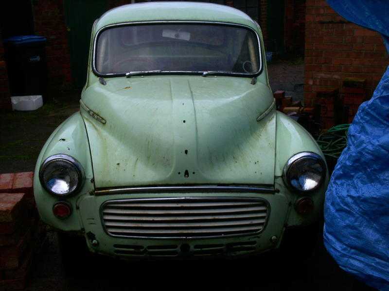 Morris Minor Project 1968 Freg 68 model Rally Style with Retro Mods